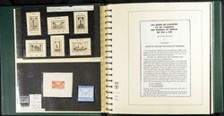 (1892ca). Espectacular y muy completa colección de pruebas de ...