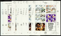 Yvert 345/64(19). 1977. Conjunto de diecinueve series completas en ...