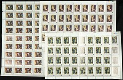 Yvert 2253/56(172). 1991. Conjunto de ciento setenta y dos series ...