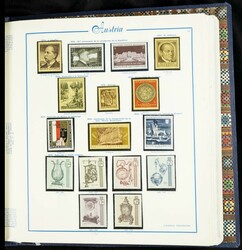 (1851ca). Interesante colección de Austria entre 1851 y 1990, en ...