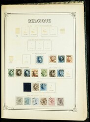 (1851ca). Interesante resto de colección de Bélgica entre 1851 y ...