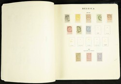 (1865ca). Conjunto de sellos sueltos y series completas de Bélgica ...
