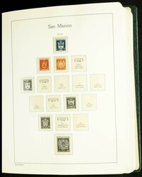 (1945ca). Colección de San Marino entre 1945 y 2002, en nuevo ...