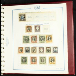 (1853ca). Colección muy completa de Chile entre 1853 y 2007, en ...