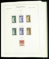 (1949ca). Interesante y prácticamente completa colección del Tema ...