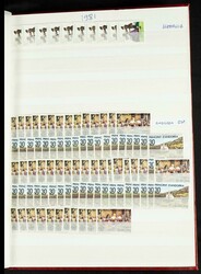 (1958ca). Conjunto-stock de miles de sellos sueltos y series ...