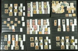 (1850ca). Interesante conjunto de cientos de sellos clásicos de ...