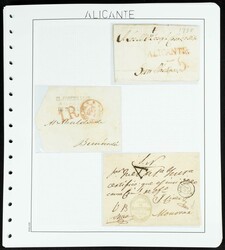 (1798ca). Interesante conjunto de aproximadamente cincuenta cartas y ...