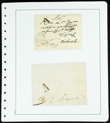 (1798ca). Interesante conjunto de aproximadamente cincuenta cartas y ...