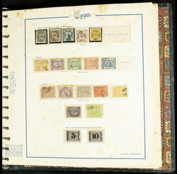 (1866ca). Interesante y muy completa colección de Egipto entre 1866 ...