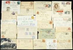 (1855ca). Interesante conjunto de más de cuarenta y cinco cartas, ...