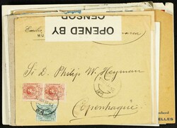 (1909ca). Conjunto de más de veinticinco cartas y tarjetas Enteros ...