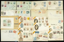 (1936ca). Conjunto de más de ochenta cartas y tarjetas Enteros ...