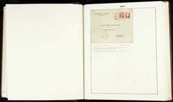 (1936ca). Precioso conjunto de cartas y tarjetas Enteros Postales, ...