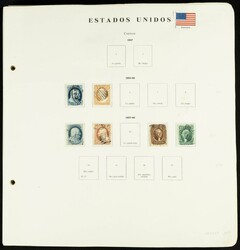 (1851ca). Colección de Estados Unidos entre 1851 y 1989, en nuevo y ...