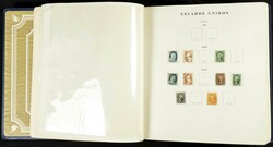 (1851ca). Resto de colección de Estados Unidos entre 1851 y 1989, en ...