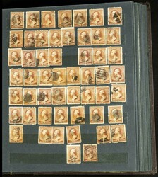 (1857ca). Conjunto de miles de sellos de Estados Unidos entre 1857 y ...