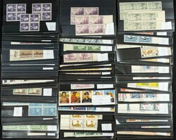 (1935ca). Interesante conjunto-stock de sellos y series completas de ...