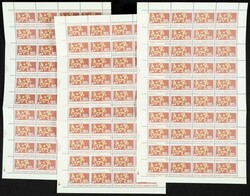 Yvert 2280/82(136). 1992. Conjunto de ciento treinta y seis series ...