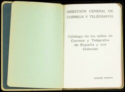 1920. CATALOGO DE LOS SELLOS DE CORREOS Y TELEGRAFOS DE ESPAÑA Y SUS ...