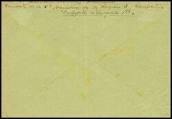 (1938ca). Dirigida a BRUSELAS (BELGICA). Marca de franquicia LA ...