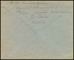 (1938ca). MADRID a PUENTE DE LA REINA. Marca de franquicia GRUPO DE ...