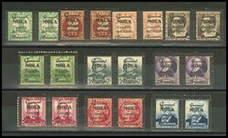 11/20, 11A/20A. 1937. Serie completa, pareja. Un sello G" GRANDE. ...