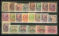 39/53, 54/59. 1937. Dos serie completas. MAGNIFICAS.