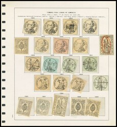 (1852ca). Espectacular conjunto-colección de fiscales de LIBROS DE ...