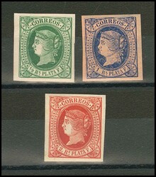 Ant.10/12. 1864. Serie completa. MAGNIFICA. Edifil 2026: 45 Euros