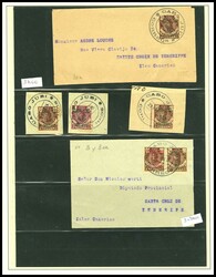 1/4A. 1916. Interesante conjunto de la 1ª emisión de Cabo Juby de ...