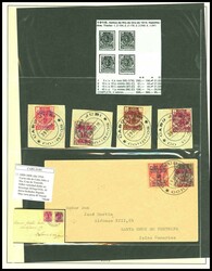 1/4A. 1916. Interesante conjunto de la 1ª emisión de Cabo Juby de ...