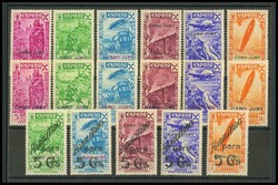 1/6, 7/11, 12/17. (1938ca). Conjunto de tres series completas. ...