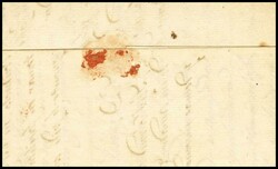 1816. LA HABANA a CADIZ. Marca de ISLAS DE BARLOVENTO, en tinta de ...