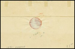 1846. LA HABANA a BILBAO. Marcas CORREO MARITIMO / Nº4 y FRANCO (P.E ...