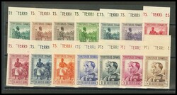 202/15s. 1935. Serie completa, borde de hoja. SIN DENTAR. MAGNIFICA, ...