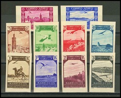 186/95s. 1938. Serie completa. SIN DENTAR. MAGNIFICA. Edifil 2025: ...