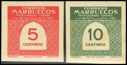 382/83s. 1953. Serie completa (10 cts conservación habitual). SIN ...