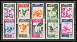 384/93s. 1953. Serie completa (conservación habitual). SIN DENTAR. ...