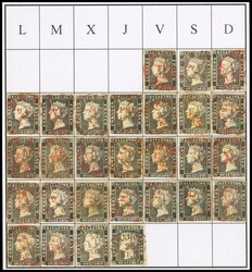 1(28). 1850. Reconstrucción del calendario de Febrero (de enorme ...