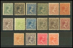 213/28. 1889. Serie completa. MAGNIFICA