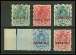 292/96. 1920. Serie completa. MAGNIFICA. Edifil 2026: 120 Euros