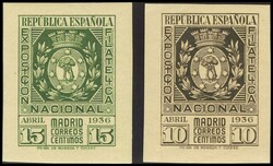 727/28. 1938. Serie completa. MAGNIFICA. Edifil 2026: 140 Euros