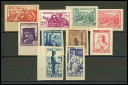 NE46/55. 1939. Serie completa. NO EMITIDA y SIN DENTAR. MAGNIFICA. ...