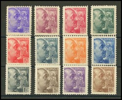 867/78. 1939. Serie completa. MAGNIFICA. Edifil 2026: 250 Euros