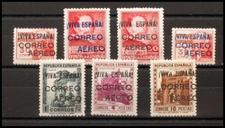 74/80. 1937. Serie completa. MAGNIFICA. Edifil 2017: 36 Euros
