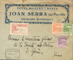 1675: Andorra Spanische Post