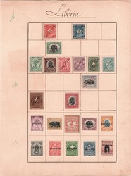 The Tunisia Post Office Collection of Liberia 1892 to 1928page 1 - ...