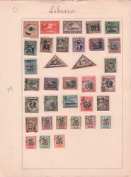 The Tunisia Post Office Collection of Liberia 1892 to 1928page 2 - ...