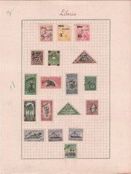 The Tunisia Post Office Collection of Liberia 1892 to 1928page 3 - ...